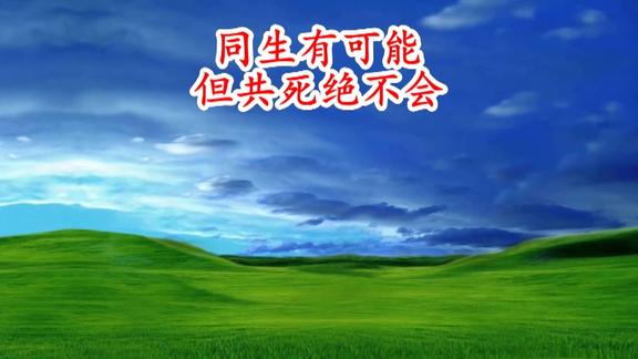 同生有可能但共死绝不会