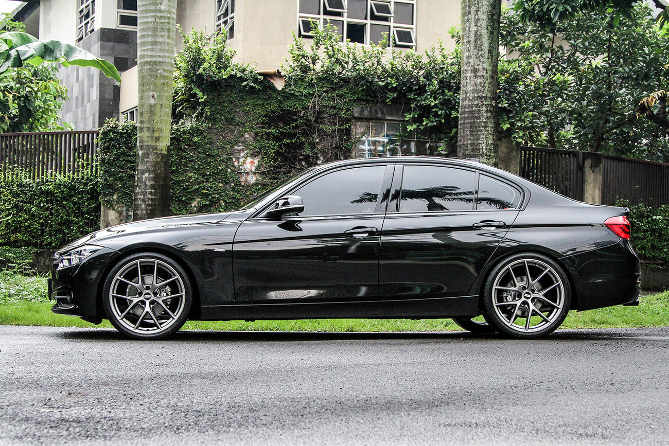 宝马320i(f30)轮毂改装案例德国bbs ci-r 20寸滚锻轮毂