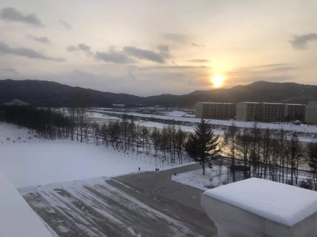 雪景 雪后的金林如诗如梦_西林