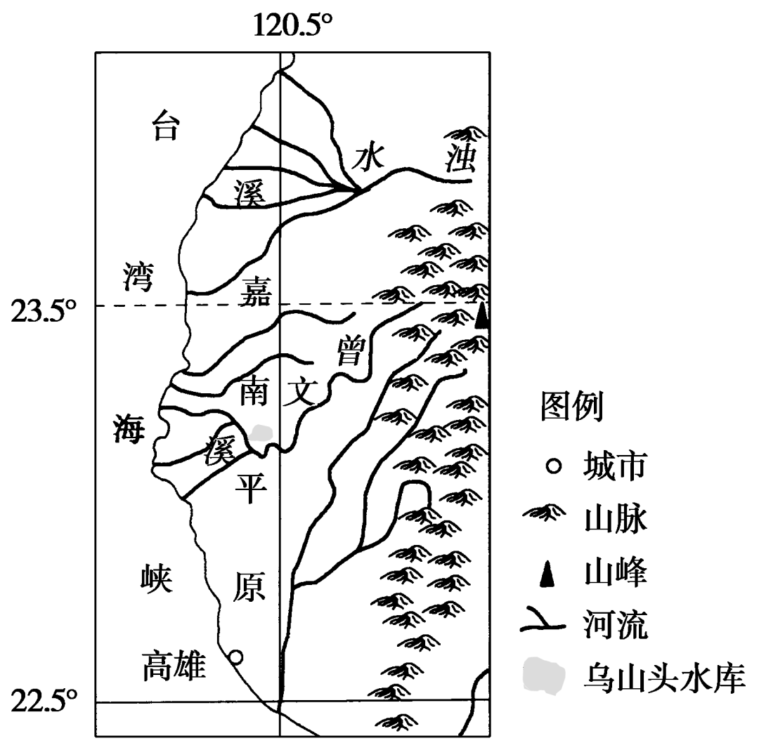嘉南平原位于台湾岛西部浊水溪以南,由浊水溪,曾文溪等河流冲积而成