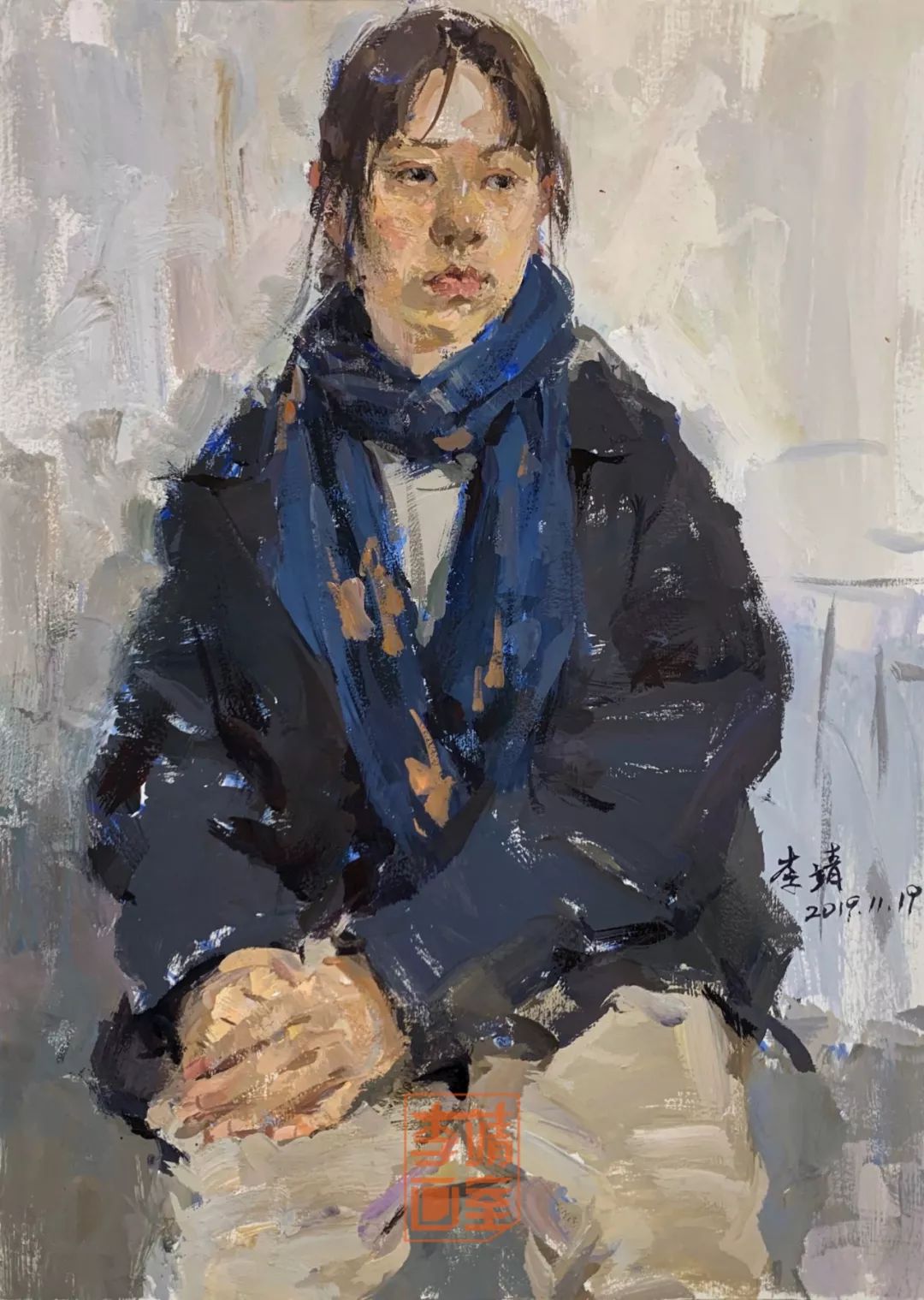 【直播课】通往美院的进阶之路——李靖校长色彩半身像示范