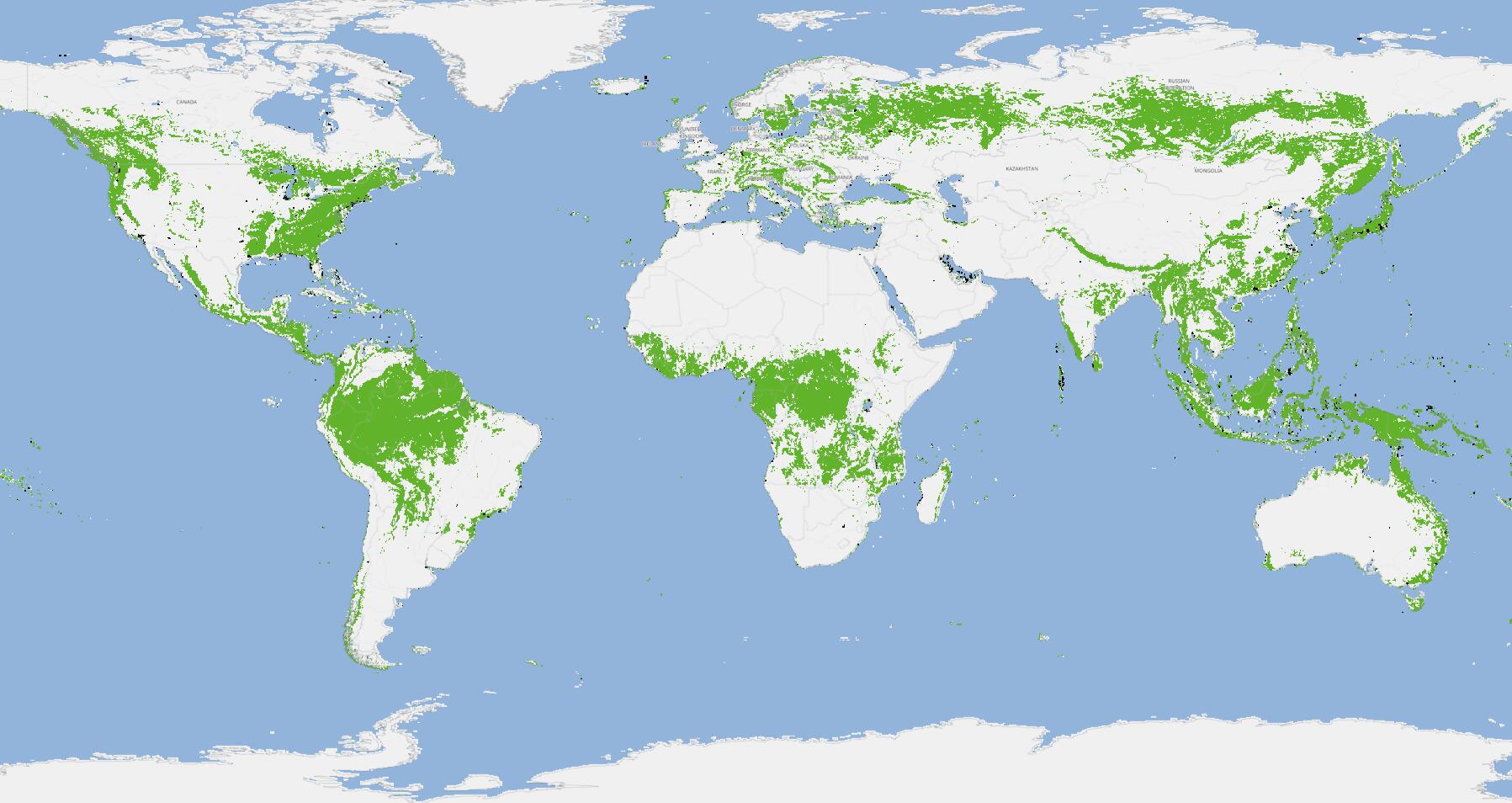 原创好消息中国18年森林增长2690卫星数据三大地区更绿了