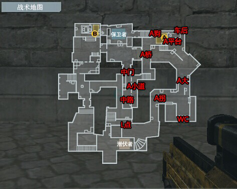 我们以经典的地图"黑色城镇"为例.