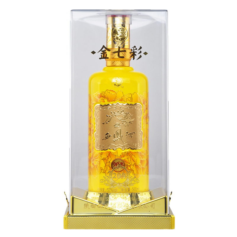 西凤酒金七彩西凤酒金七彩西凤酒是我国的四大名酒之一,以其醇香典雅