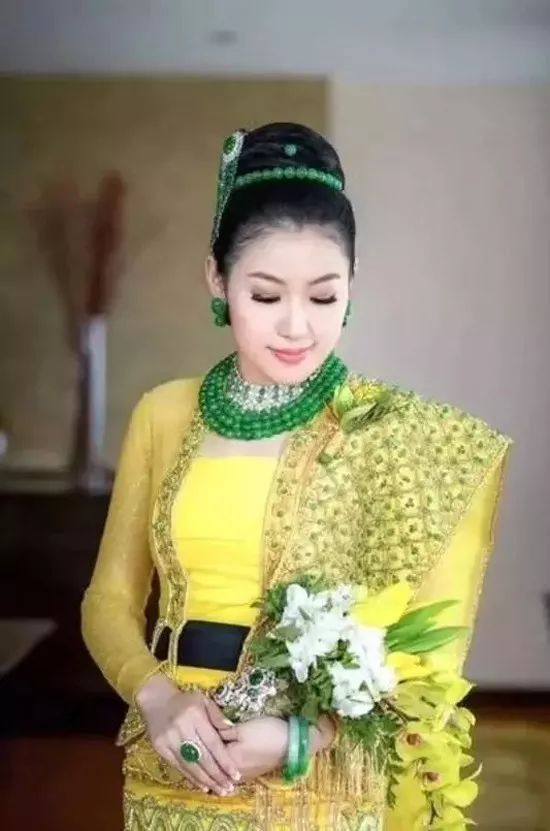 缅甸公主的照片图片