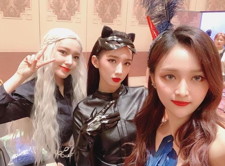 美岐宣仪程潇重回宇宙少女,有谁注意c位?果然她才是"人气王"