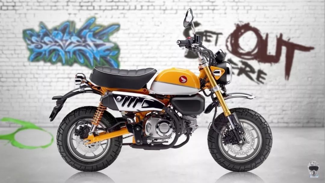 街车档案2020款hondamonkey成年人的复古玩乐骑行