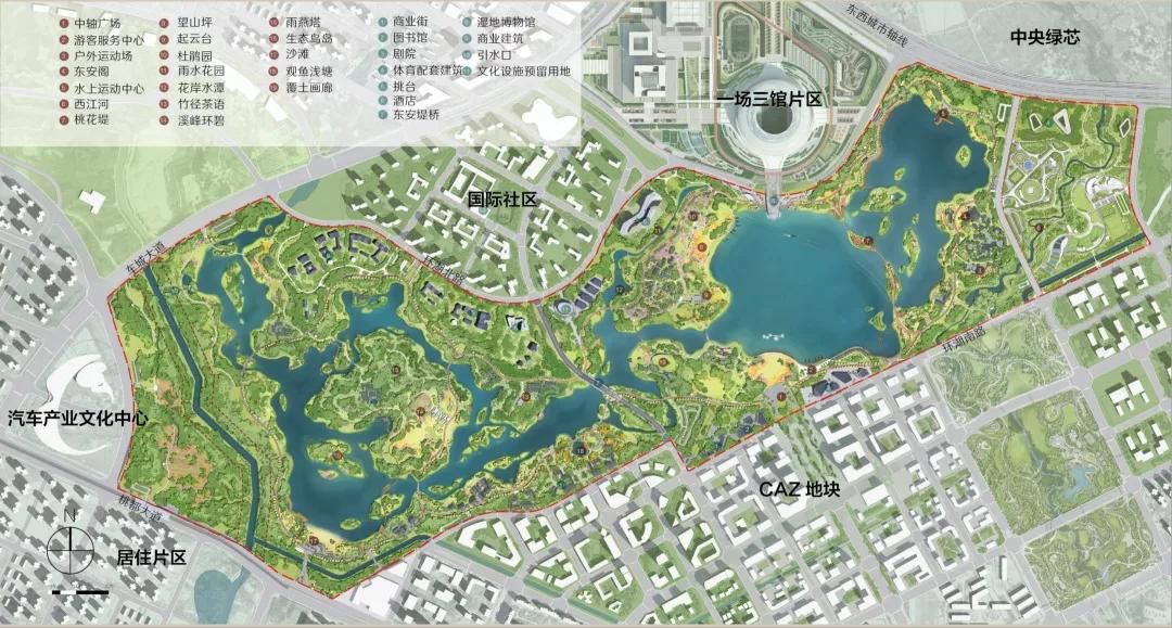 成都东安湖核心区怎么建?最新规划来了!