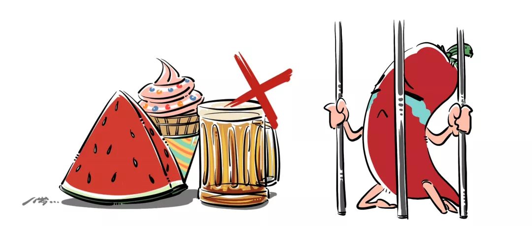 无论哪一型的痘痘治疗期间都需忌口:戒烟;忌食辛辣,油腻食物;勿贪寒凉