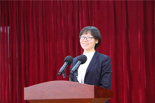 长垣一中举行"讲奉献,敢担当,争做四有好老师"师德师风主题教育演讲