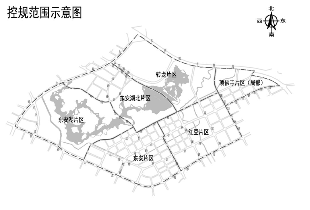 东安湖最新规划出炉6片区涉15375亩多宗地块浮出