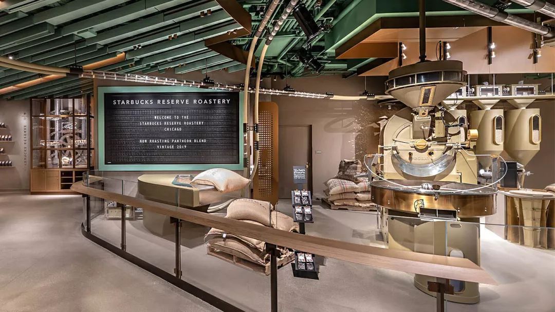 商业空间设计全球最大星巴克开业咖啡博物馆与游乐园的结合