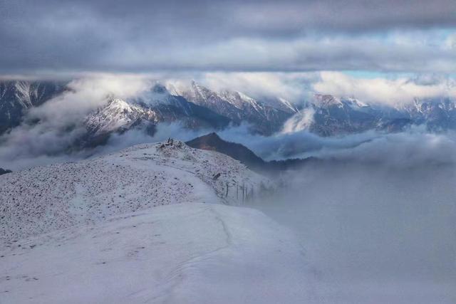 唐家河大草堂雪景置身其中更震撼那是一种无与伦比的美
