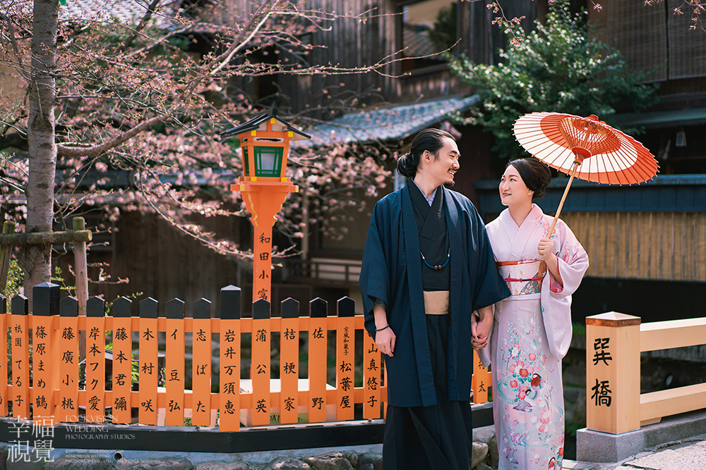 京都拍摄一套日式和服婚纱照—享受岁月静好的亚子[害羞]