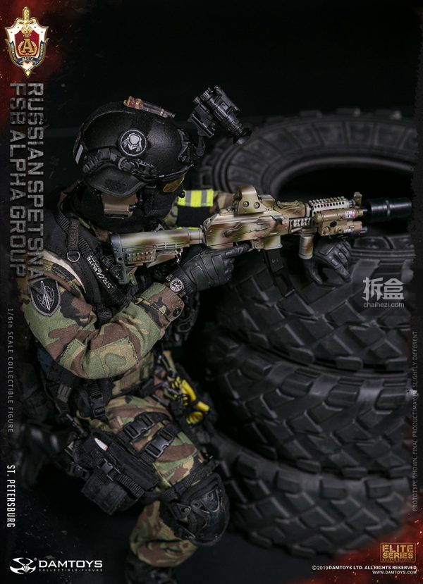 damtoys 俄罗斯联邦安全局 阿尔法小组 圣彼得堡 1:6可动兵人 经典版