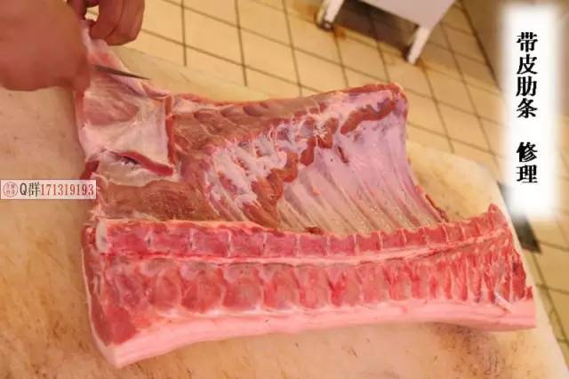 超市白条猪分割流程附91张图