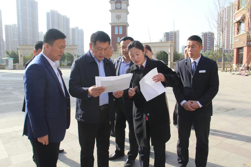 金乡县县委常委,宣传部长杨凯现场督导创城工作推进情况