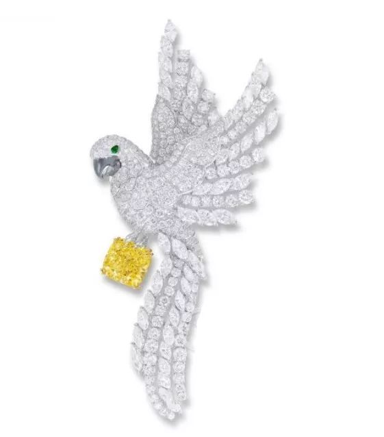 缟玛瑙lucky animals dove胸针van cleef & arpels 梵克雅宝以定制