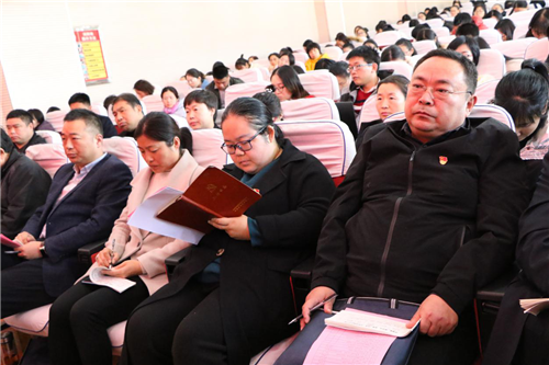 长垣一中举行"讲奉献,敢担当,争做四有好老师"师德师风主题教育演讲