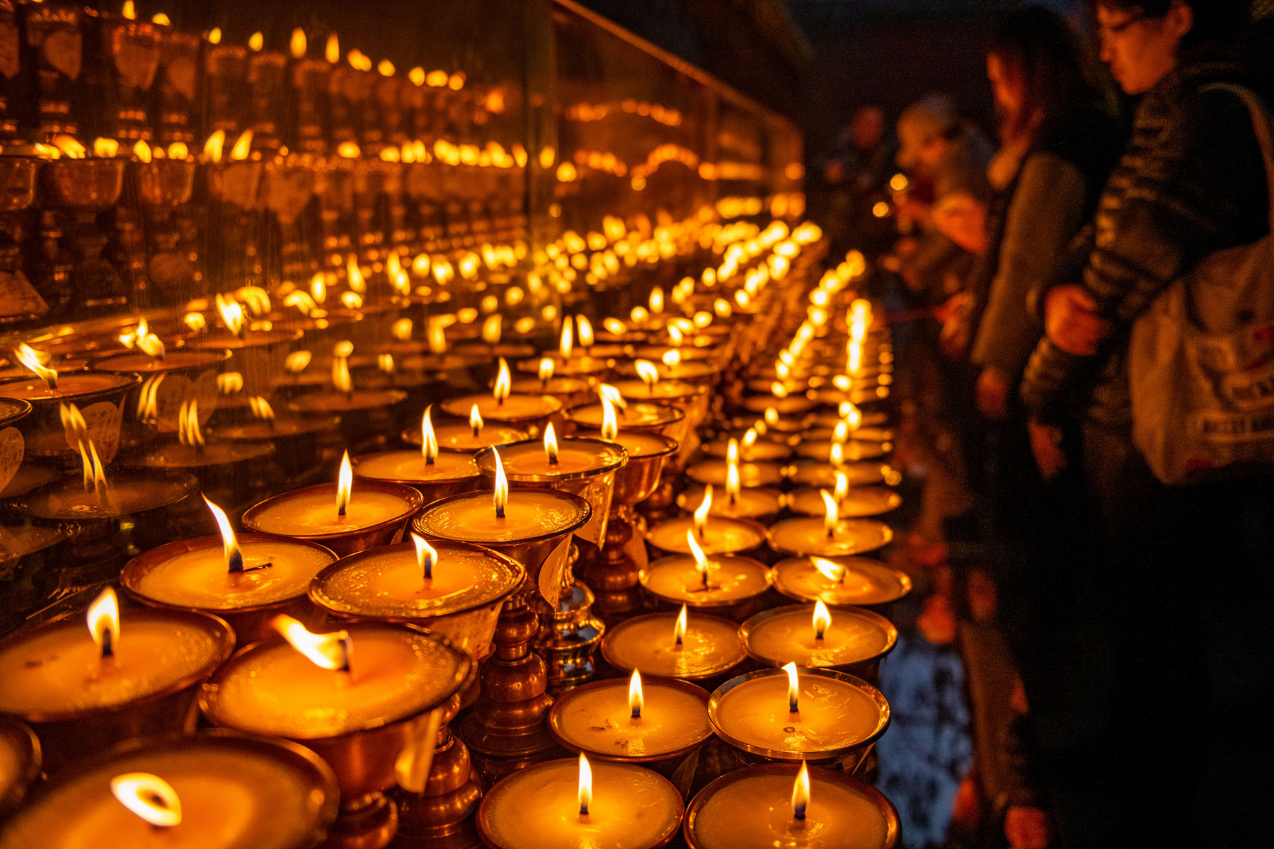 2019年西安广仁寺燃灯节