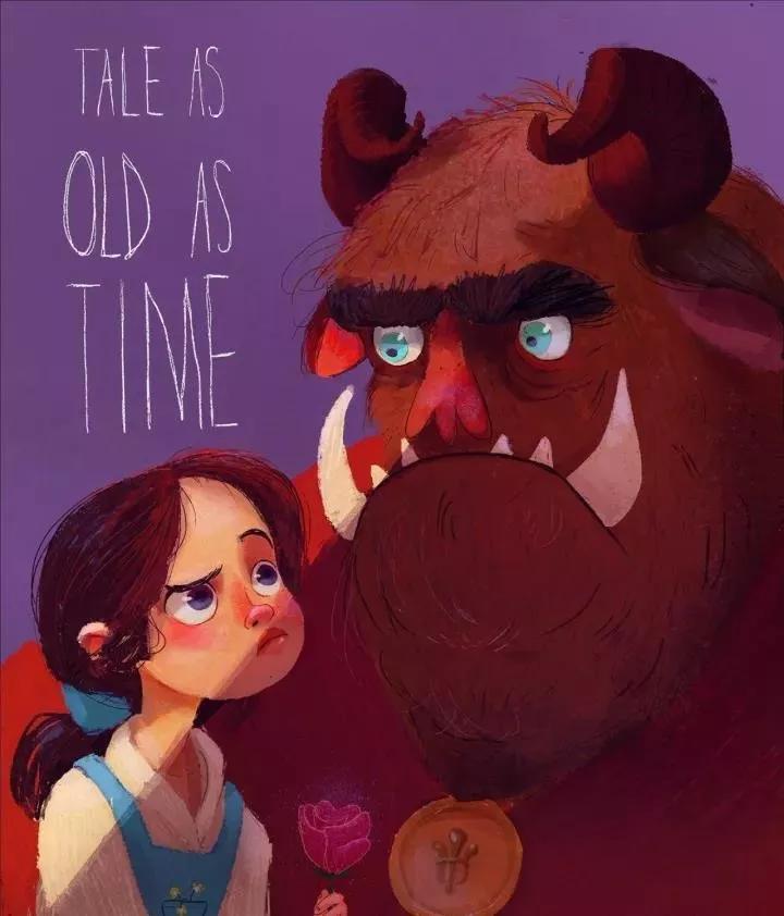 beatriceblue内心有光所画皆暖用线条打造少男少女的童真世界