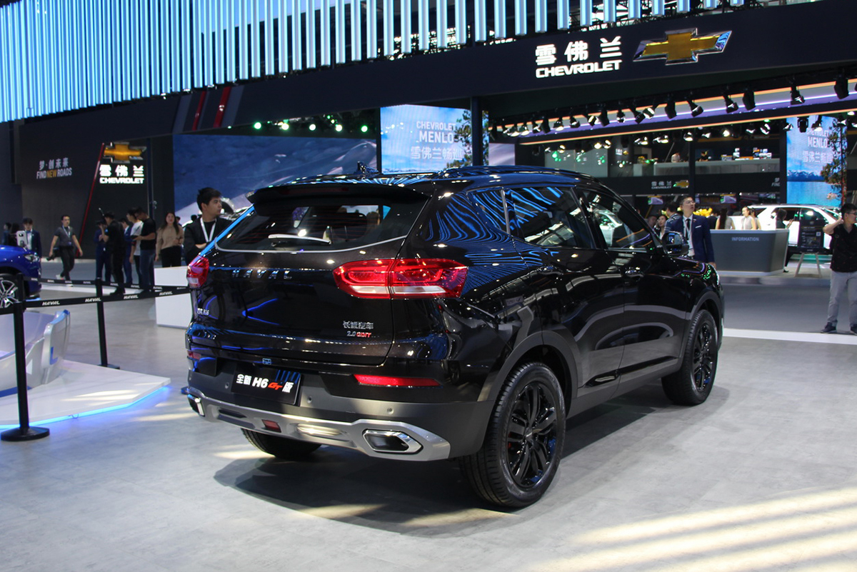 2019广州车展:哈弗h6 gt版预售13.00-14.10万
