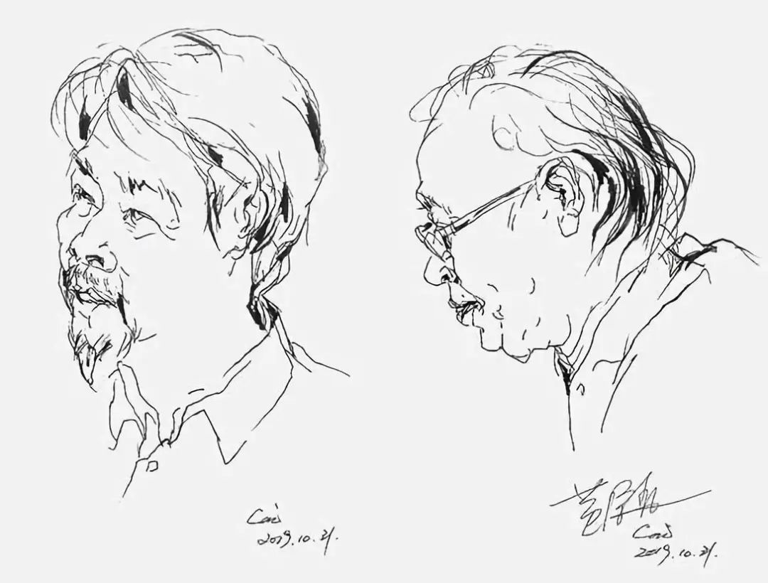 曹世宏(黑龙江)李周卫(广东)陈小平(广东)陈世顺(广东)无须将速写拔高