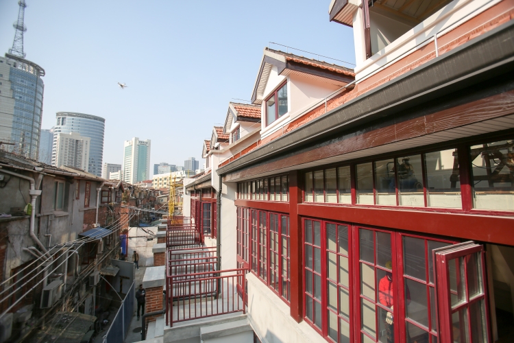 虹口春阳里,成为上海首个完成里弄房屋内部整体改造的项目.