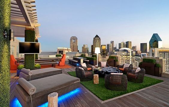 100款屋顶花园露台设计案例!记得收藏!