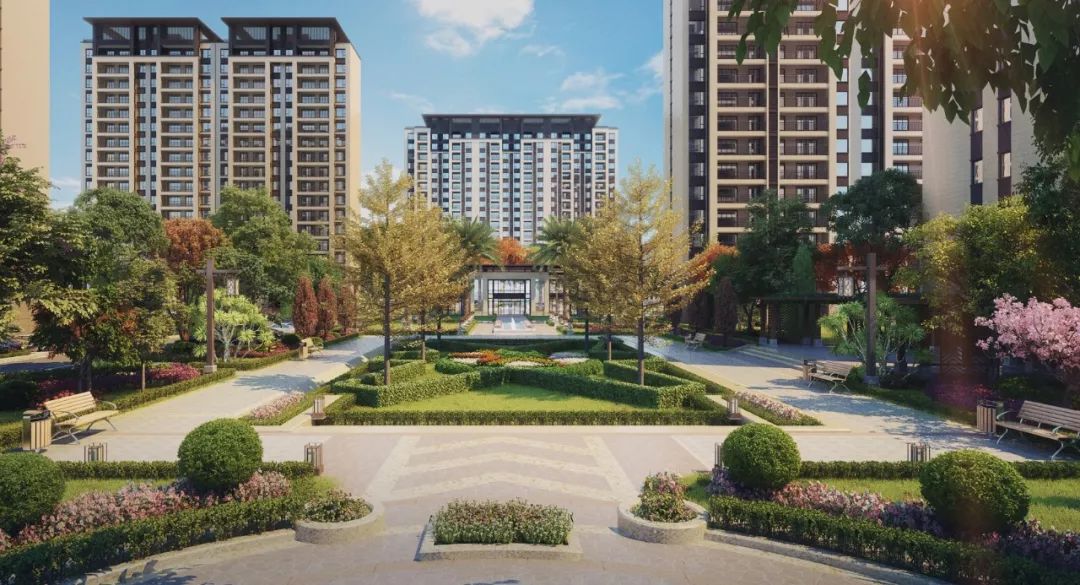 作为漯河城市核心区首席新中式人居大城,昌建城秉承东西建筑精华,沿袭