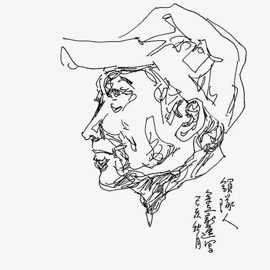 130幅简练而不简单的头像速写没十年八年功力还真画不了