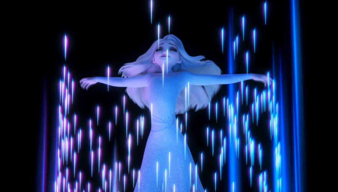 颤抖吧家长们elsa穿着eliesaab高定骑着冰马又来了