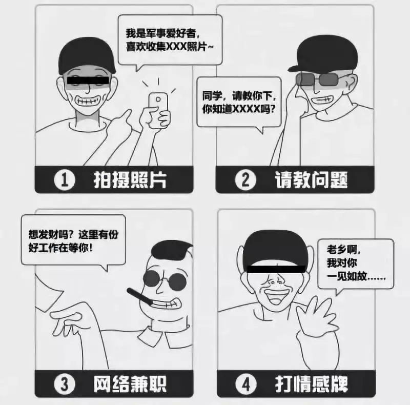 间谍常用的套路!套取情报这些都是间谍行为!擦亮眼睛!