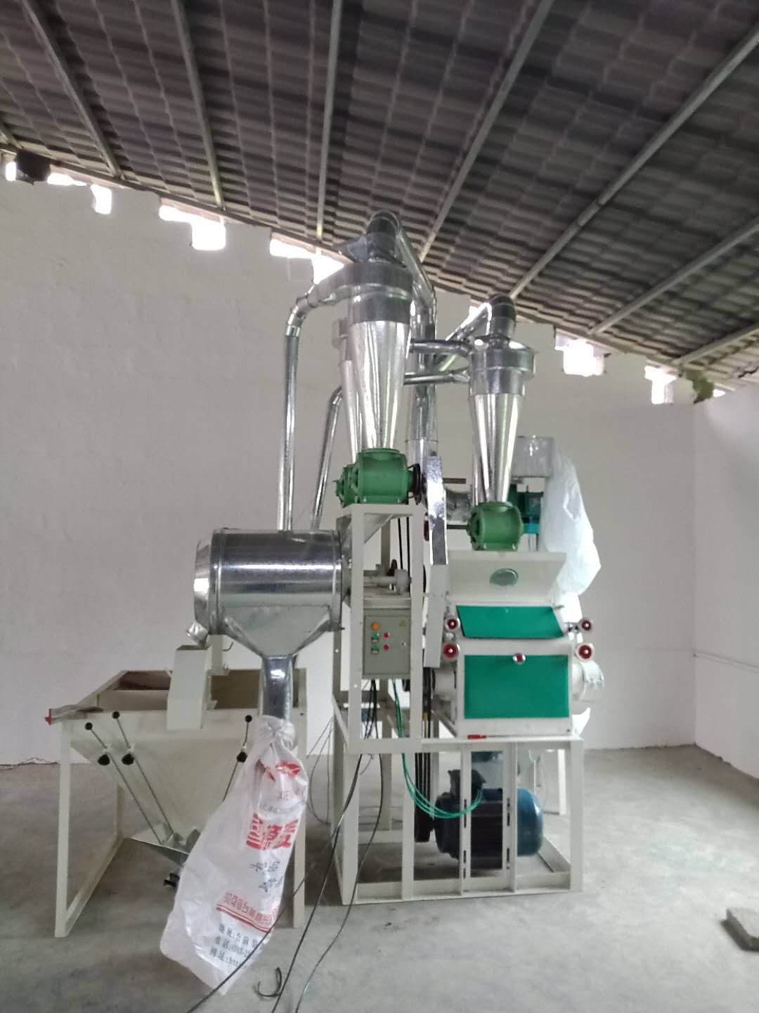 农村磨坊专用皮芯分离工艺的小麦面粉机