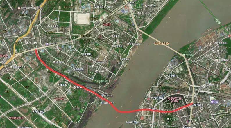 建宁西路锦文路过江通道新进展