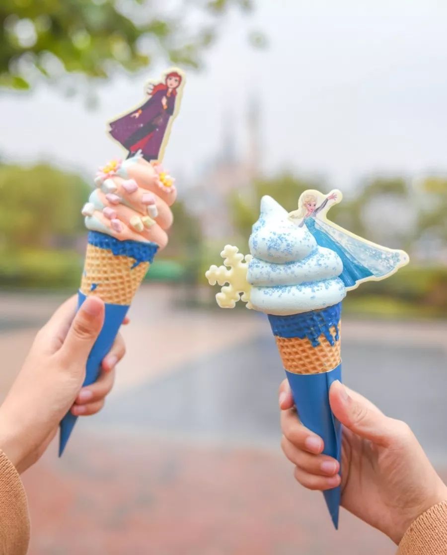 迪士尼「冰雪奇缘攻略」提前剧透!艾莎冰淇淋,安娜蛋糕..._海盐