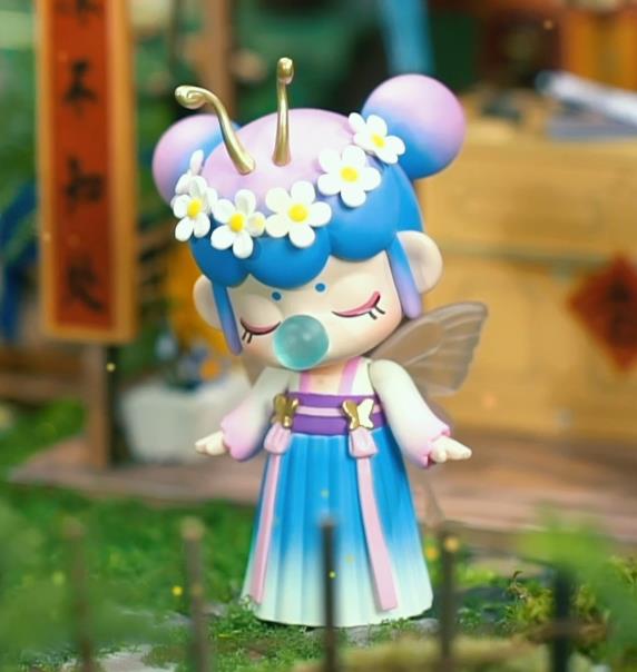 快闪店线下同步首发与配套国风diy小屋nanci囡茜二代盲盒"林深不知处