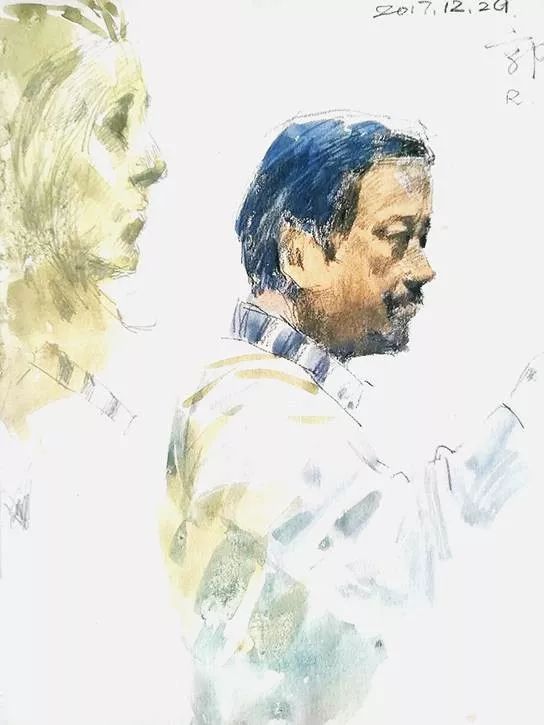 130幅简练而不简单的头像速写没十年八年功力还真画不了