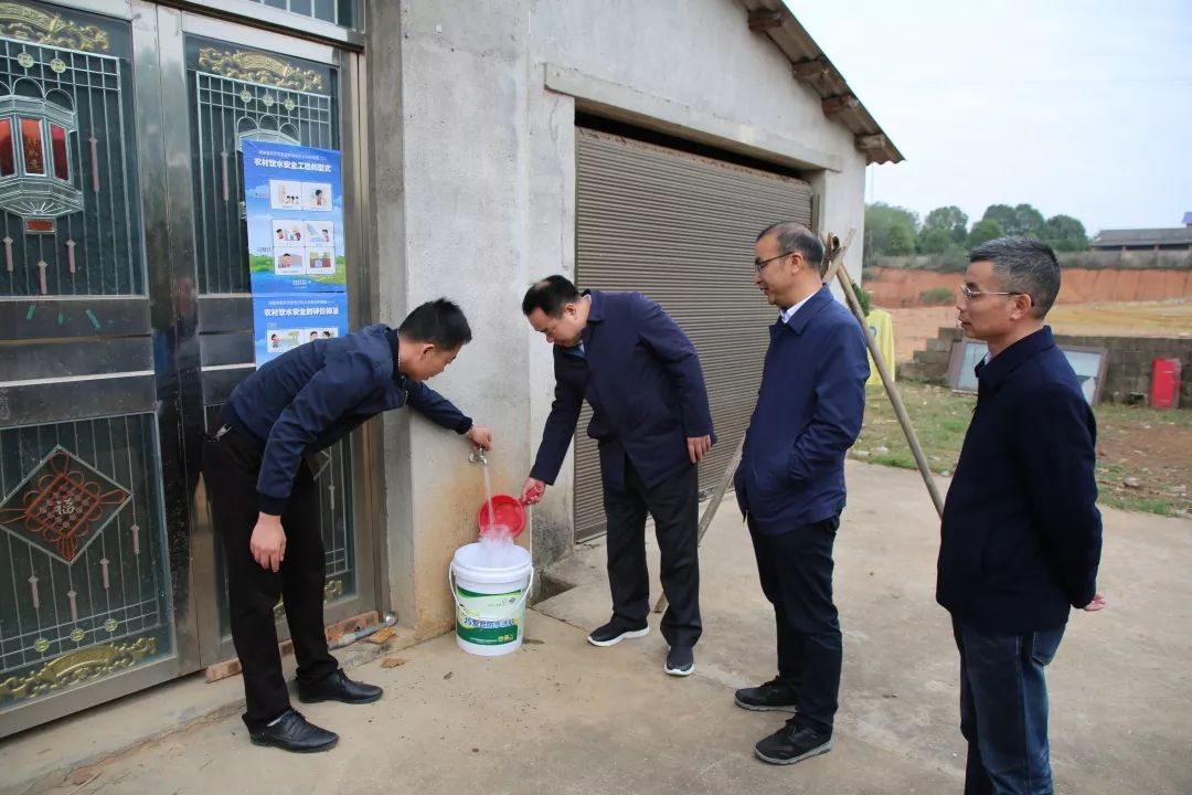 曹彪赴望城区检查督导脱贫攻坚农村饮水安全工作