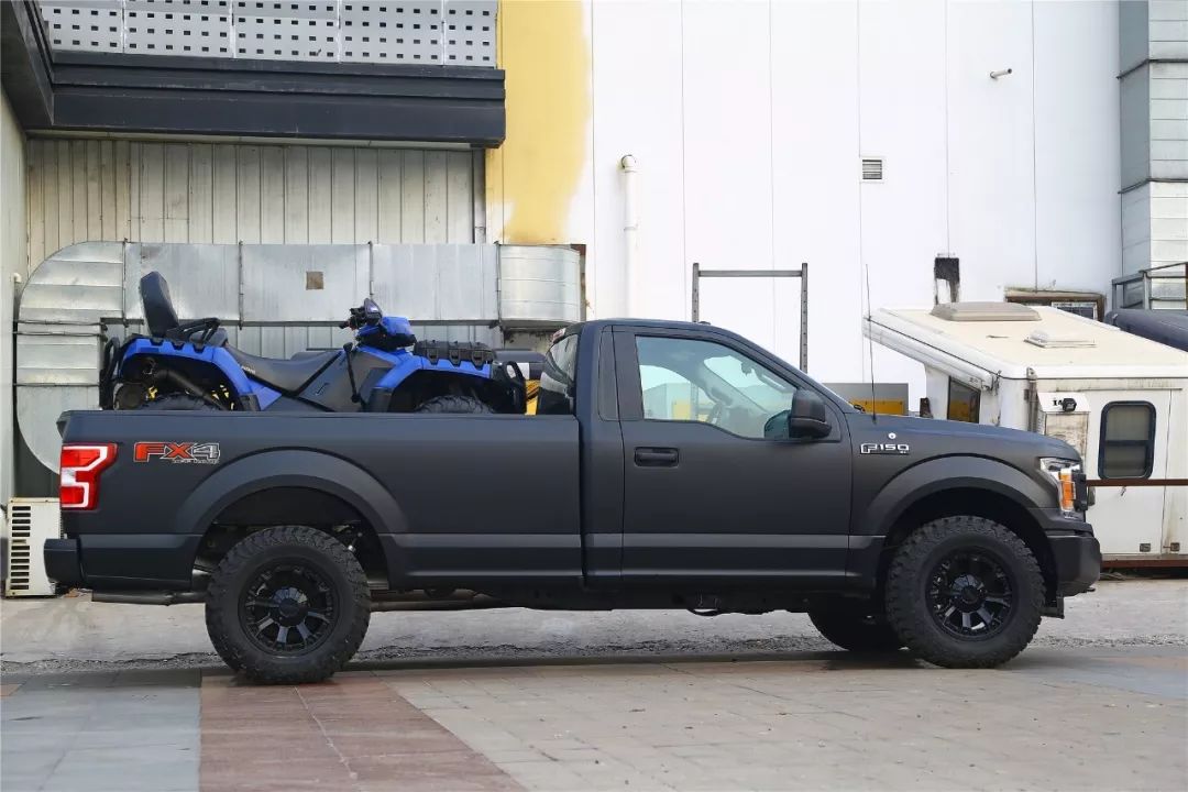后斗能装下一台atv福特f150xl单排版