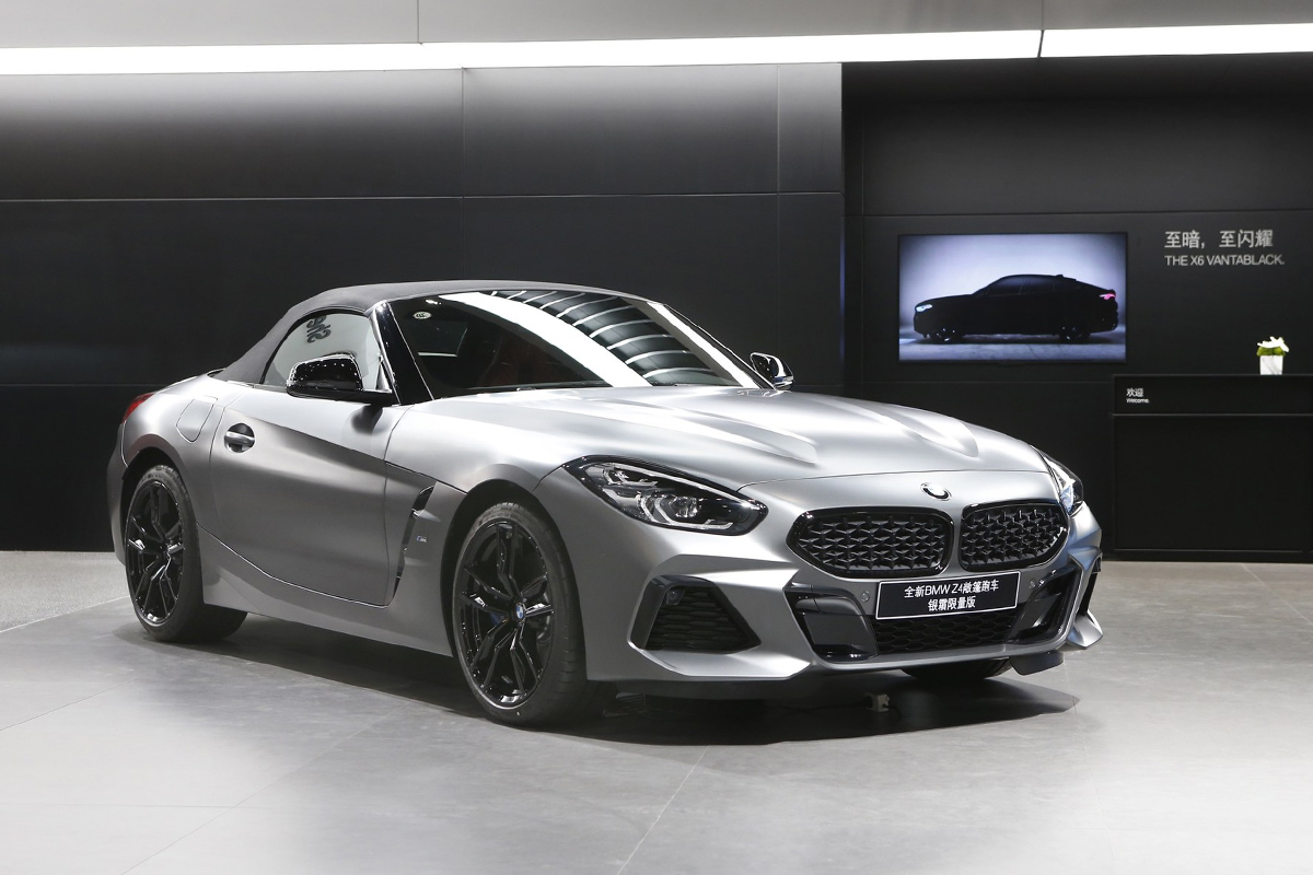 2019广州车展宝马z4银霜限量版售5388万限100台