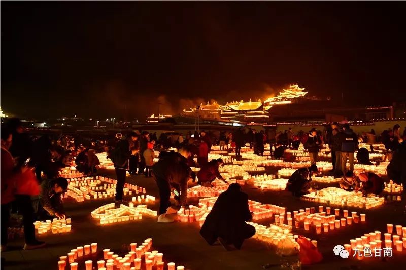 2019甘南燃灯祈愿纪念宗喀巴大师示寂600周年