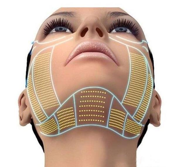 对比超声刀美容前后照片