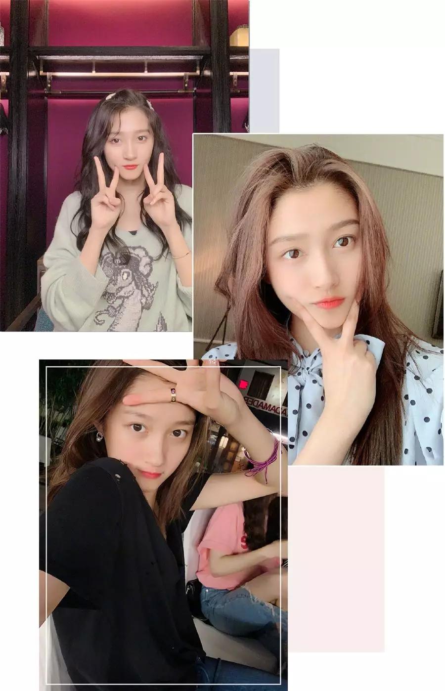 尖下巴,怎么随意怎么来~这里说的剪刀手主要是指这种呆呆的单手比耶