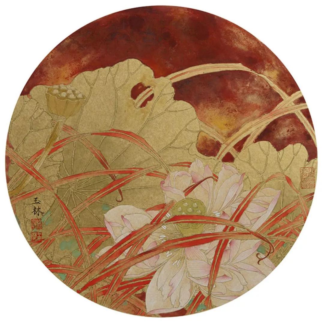 【画廊推荐】画家王玉林:烟雨风情 · 荷花轻清_工笔