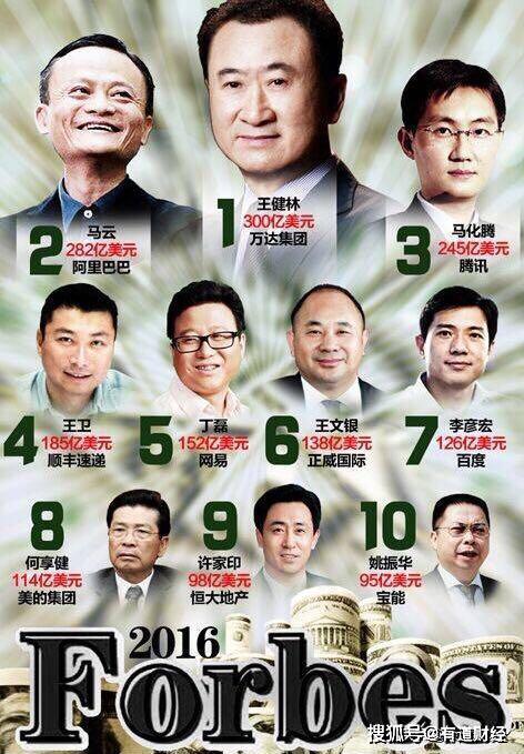 曾问鼎中国首富宝座丁磊宗庆后梁稳根刘永行王健林