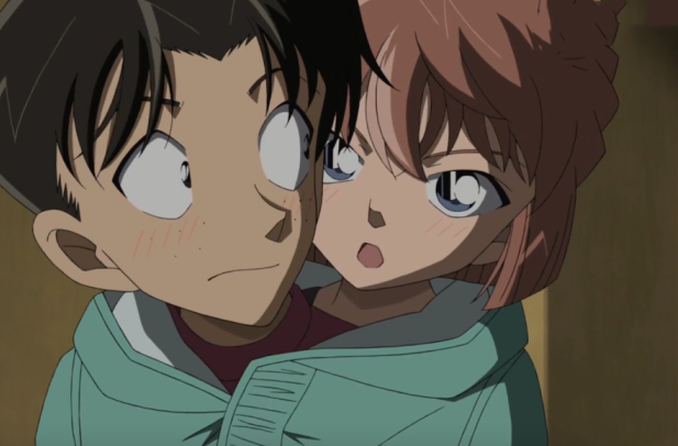 名侦探柯南收视率最高一集光彦小哀同衣而拥观众柯南学着点啊