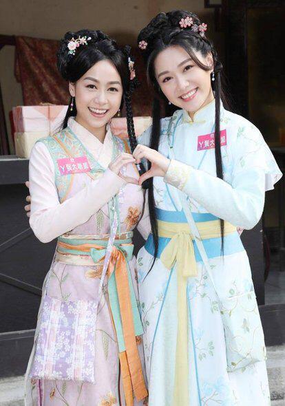 tvb最美星二代表演竖琴仙气十足分享减肥心得可以吃零食