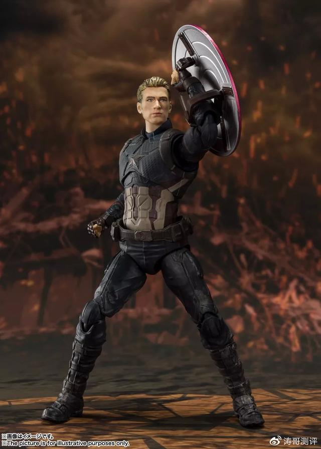 喵喵锤碎盾shf公布最终决战版美国队长