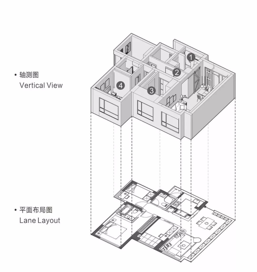 90㎡舒適北歐3室2廳榻榻米和書房簡直絕配